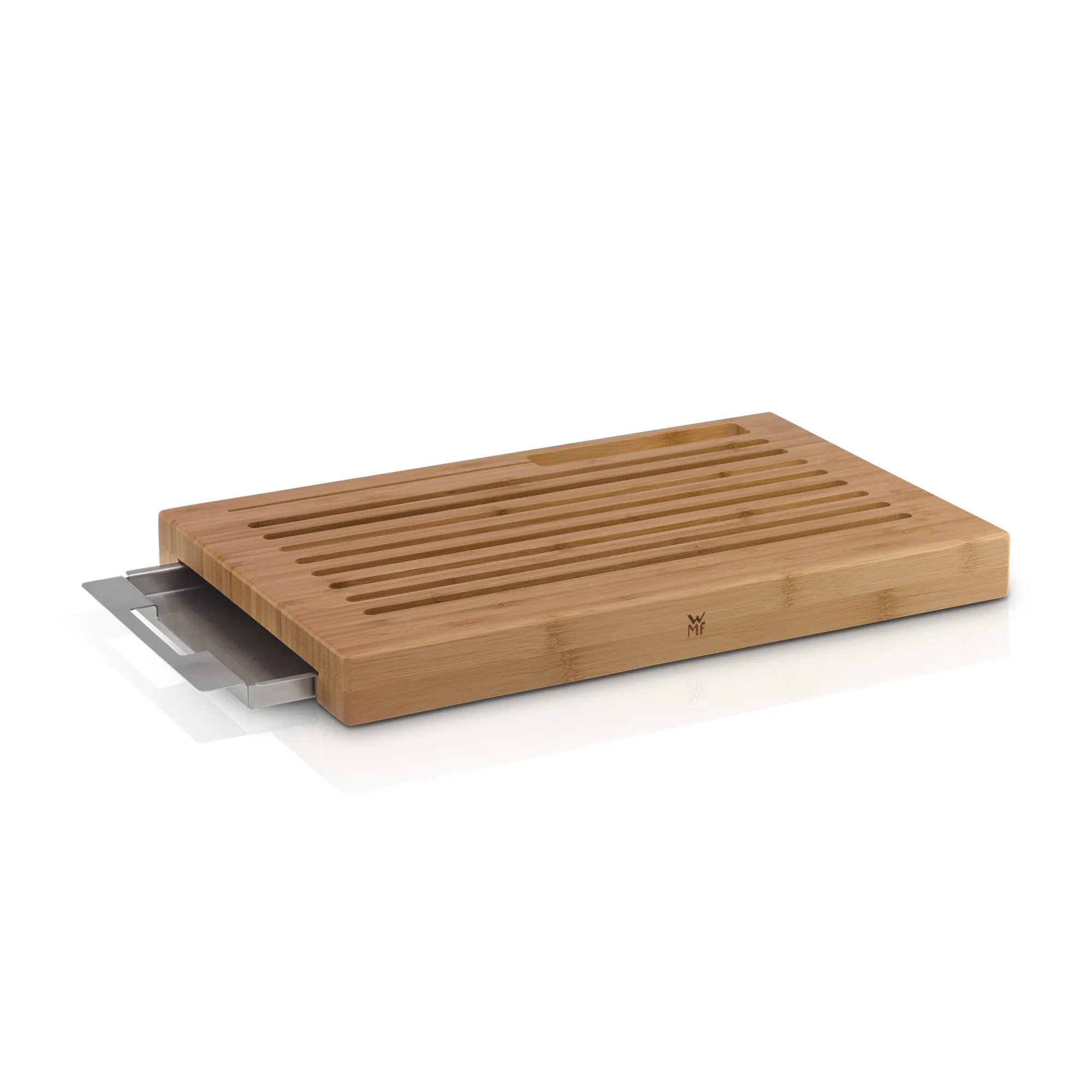 Bread cutting board 44x27cm with tray
