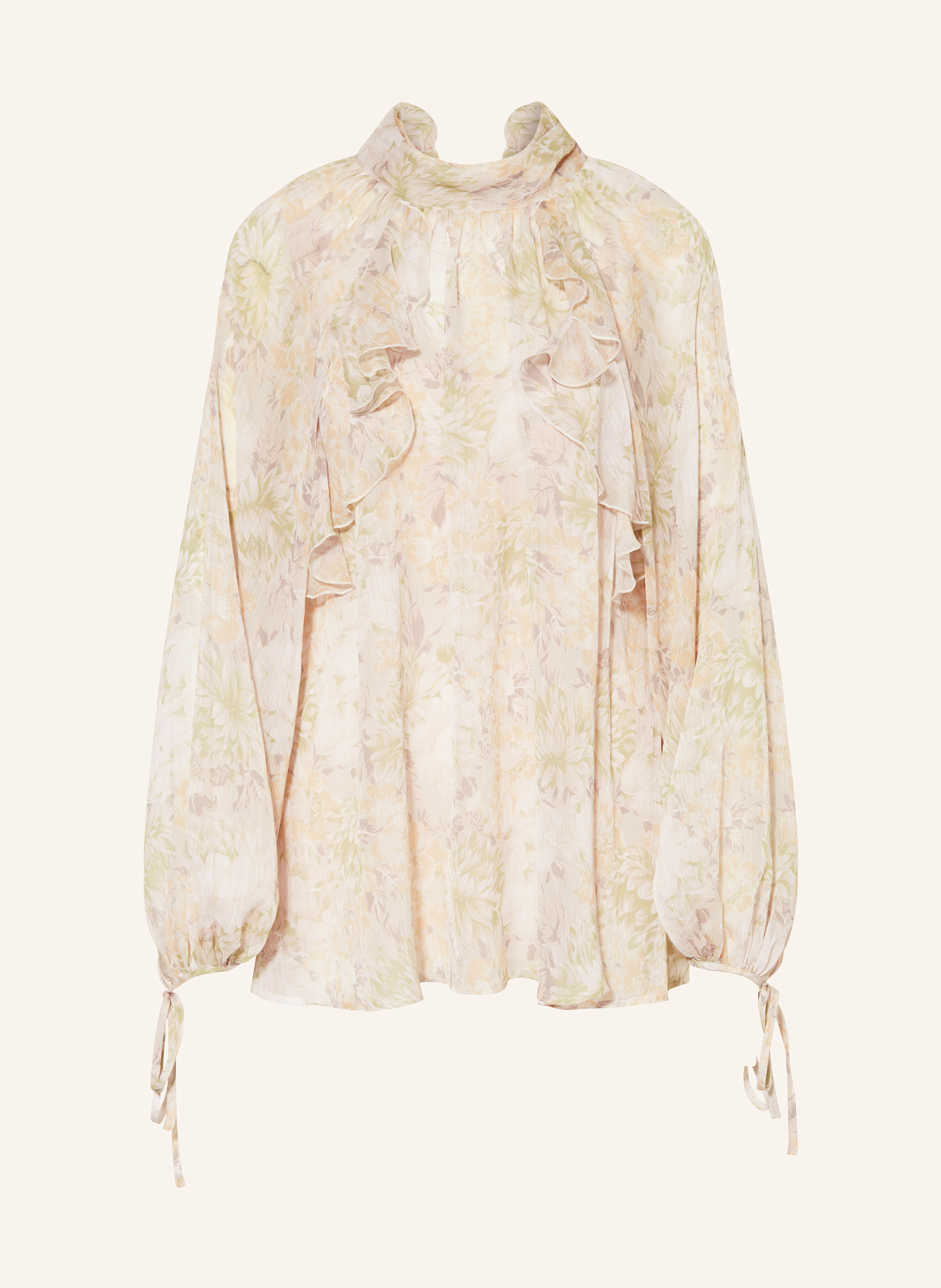 MRS & HUGS Schluppenbluse mit Volants