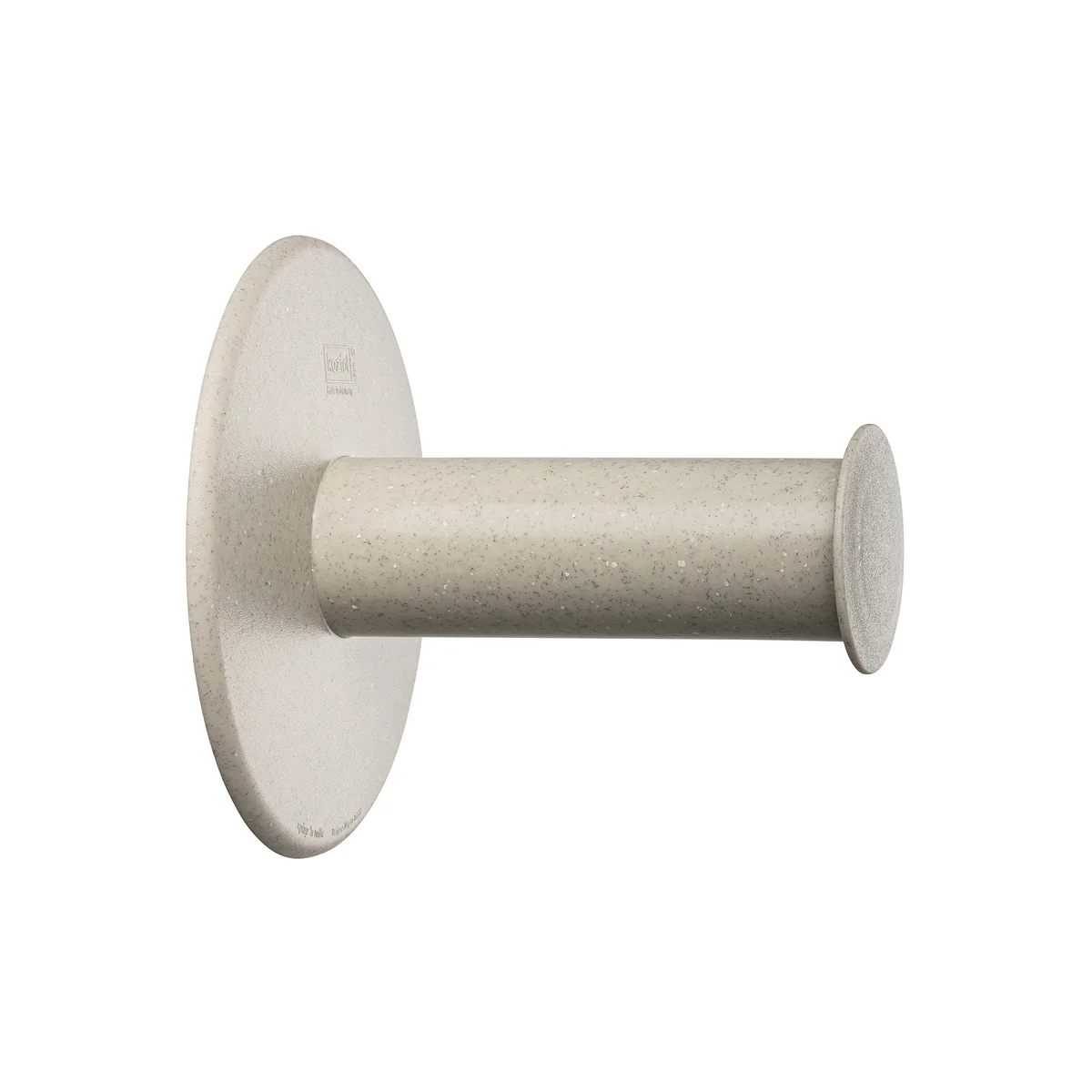 Koziol - Plug'n Roll Toilettenpapierhalter (Recycelt), desert sand