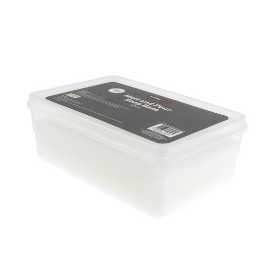 White Melt and Pour Soap Base 1kg