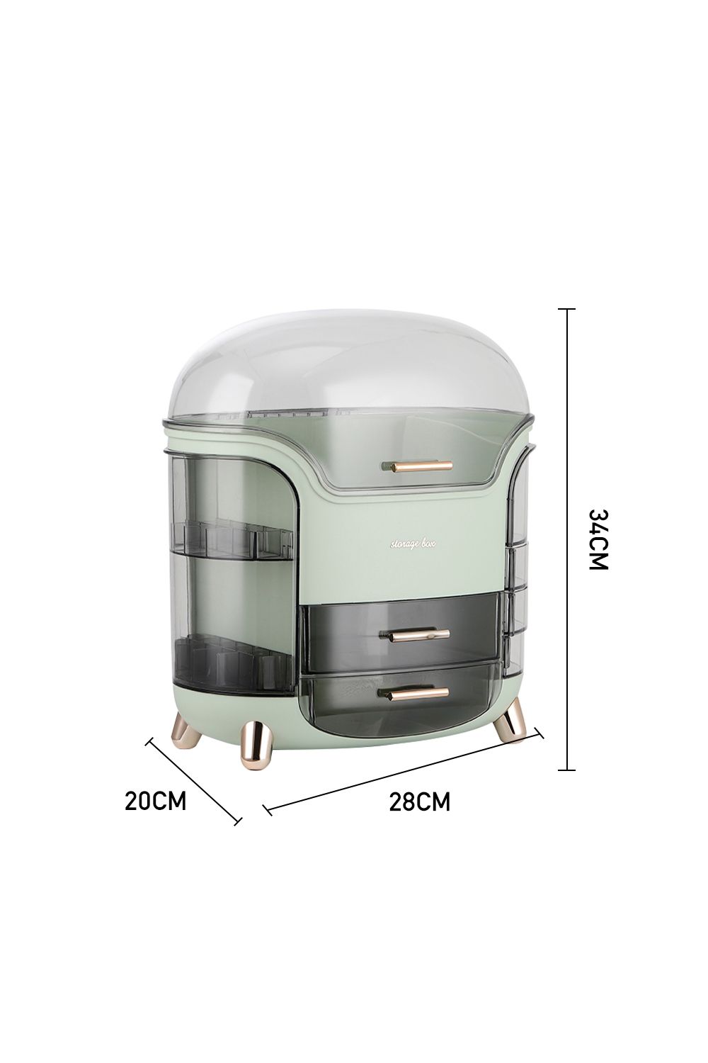 The hot sale Transparent Cosmetic Storage Box