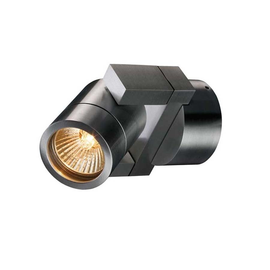 Artdelight wandlamp Single - 1 lichts - 7.2 x 10  cm - aluminium