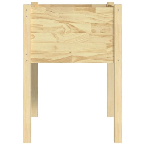 NNEVL Garden Planters 2 pcs 50x50x70 cm Solid Pinewood