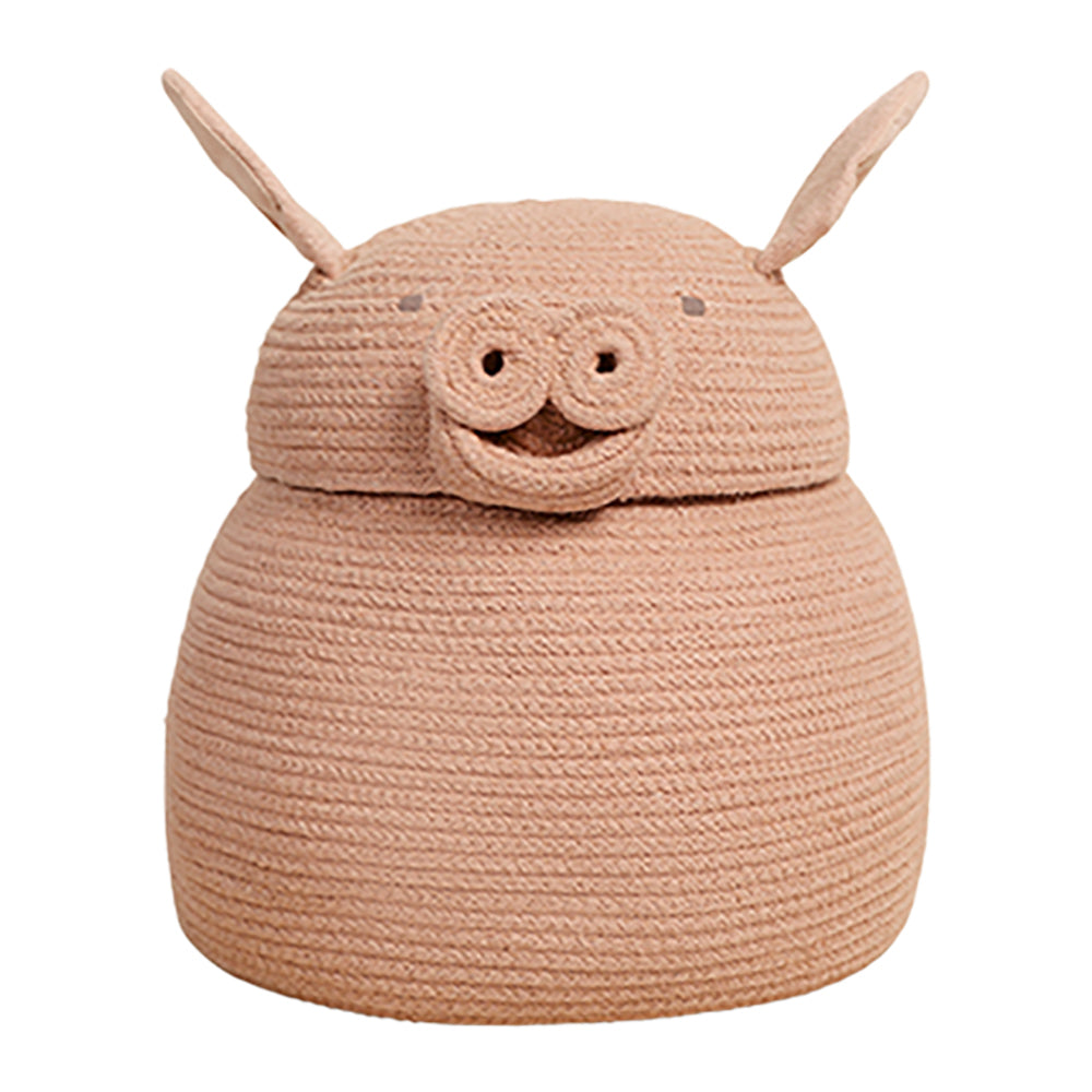 Lorena Canals The Animal Crew Opbergmand - Peggy the Pig