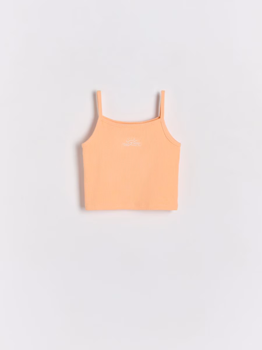 Top With Embroidery Detail