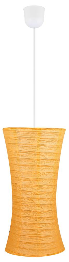 Lampa wisząca pomarańczowa TAI 1xE27x60W wym: 100x30x30 cm Candellux