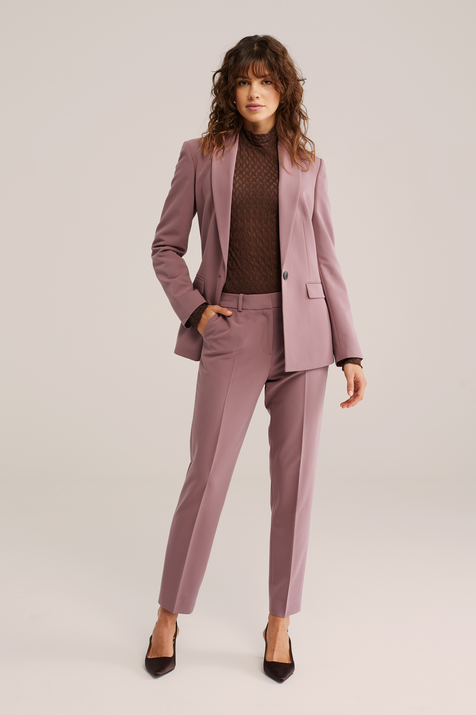 Dames slim fit pantalon