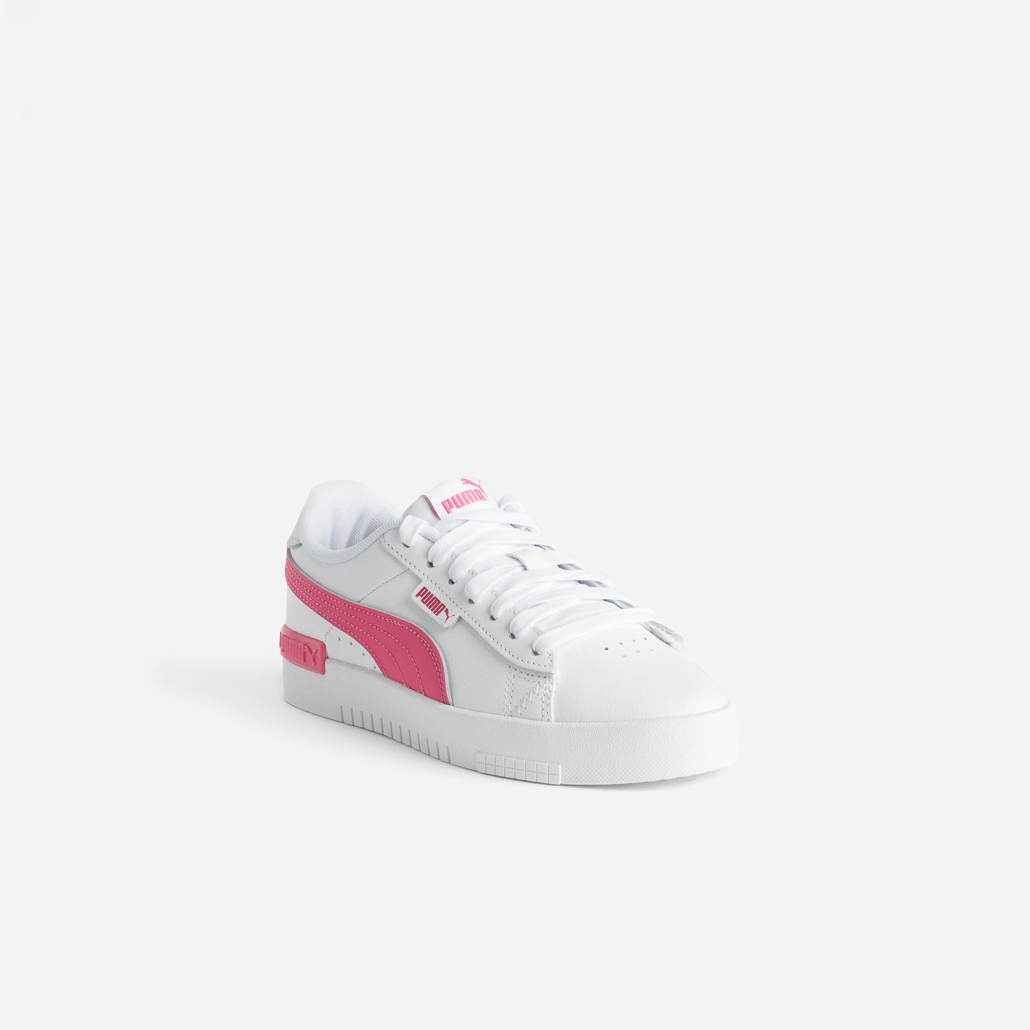 Tennis PUMA blanche et rose foncé
