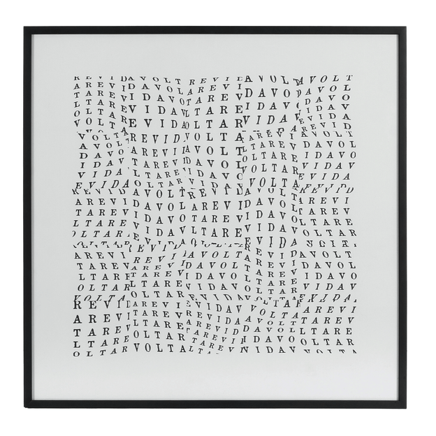 QUADRO III 60 CM X 60 CM TUDO OU TUDO REVIDAVOLTA