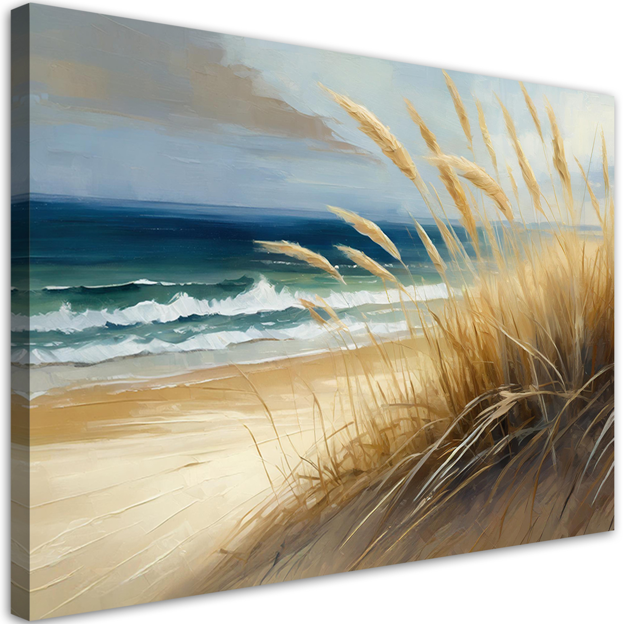 Feeby Obraz na płótnie, plaża, wydmy morskie, przyroda 60x40
