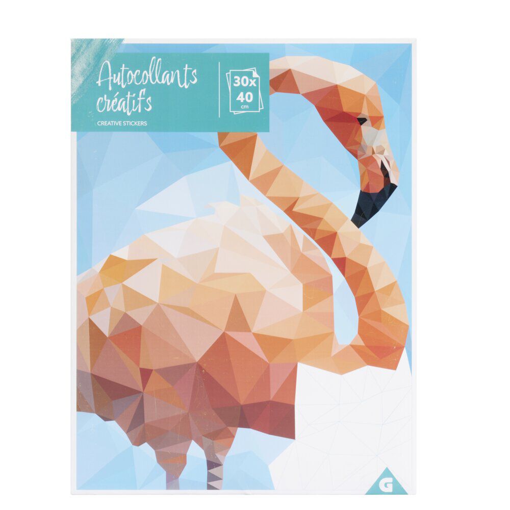 Sticker animaux à compléter avec numéros autocollants 31x31cm