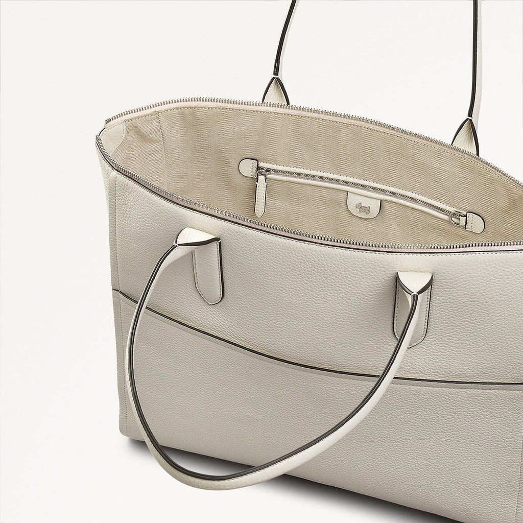 Oak Street - Medium Ziptop Tote Bag