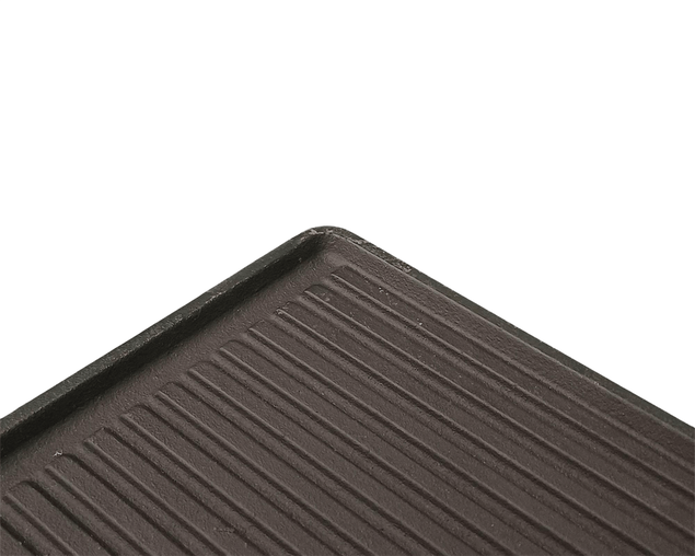 Reversible Cast Iron Hotplate - 320 x 485mm (13")