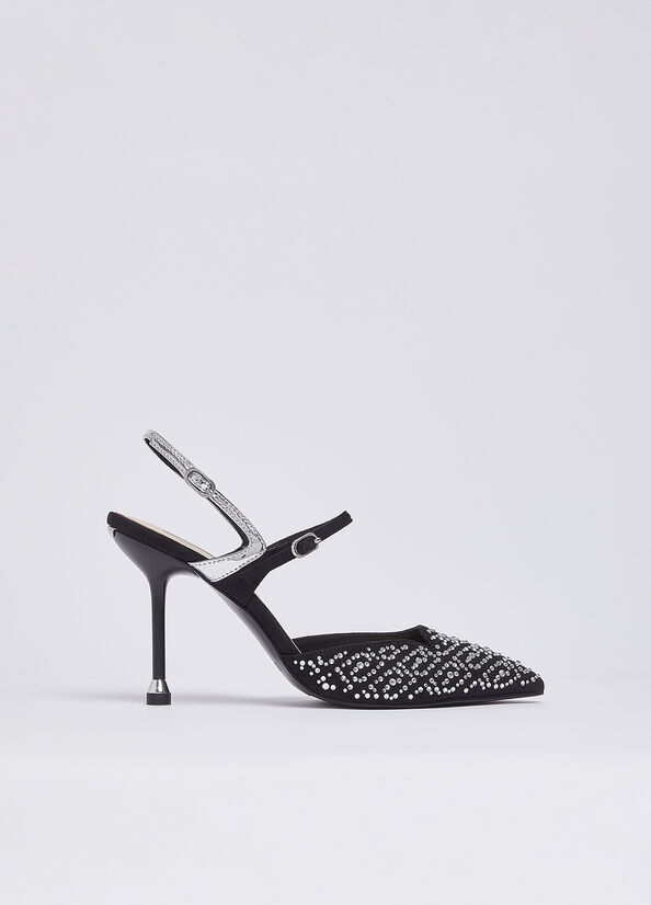 Slingback full strass