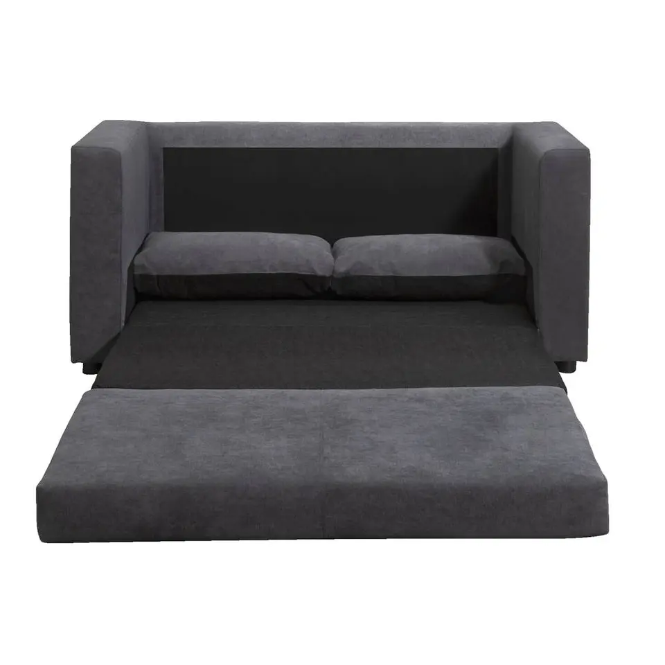 Slaapbank Sirena - antraciet - 72x139x69 cm