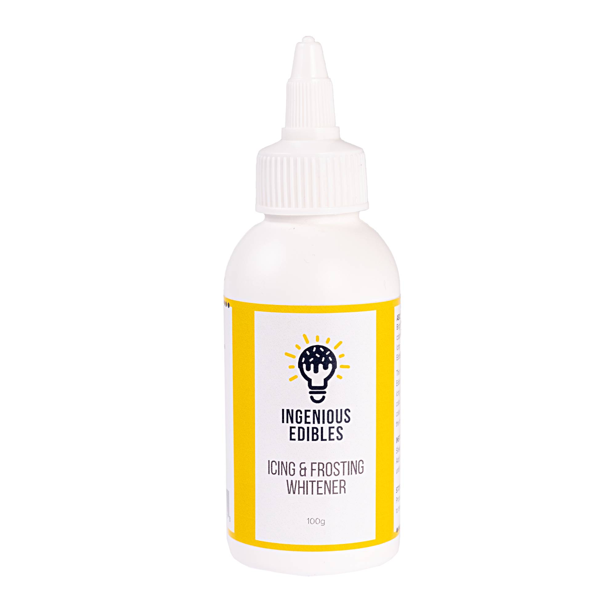 Ingenious Edibles Icing and Frosting Whitener 100ml