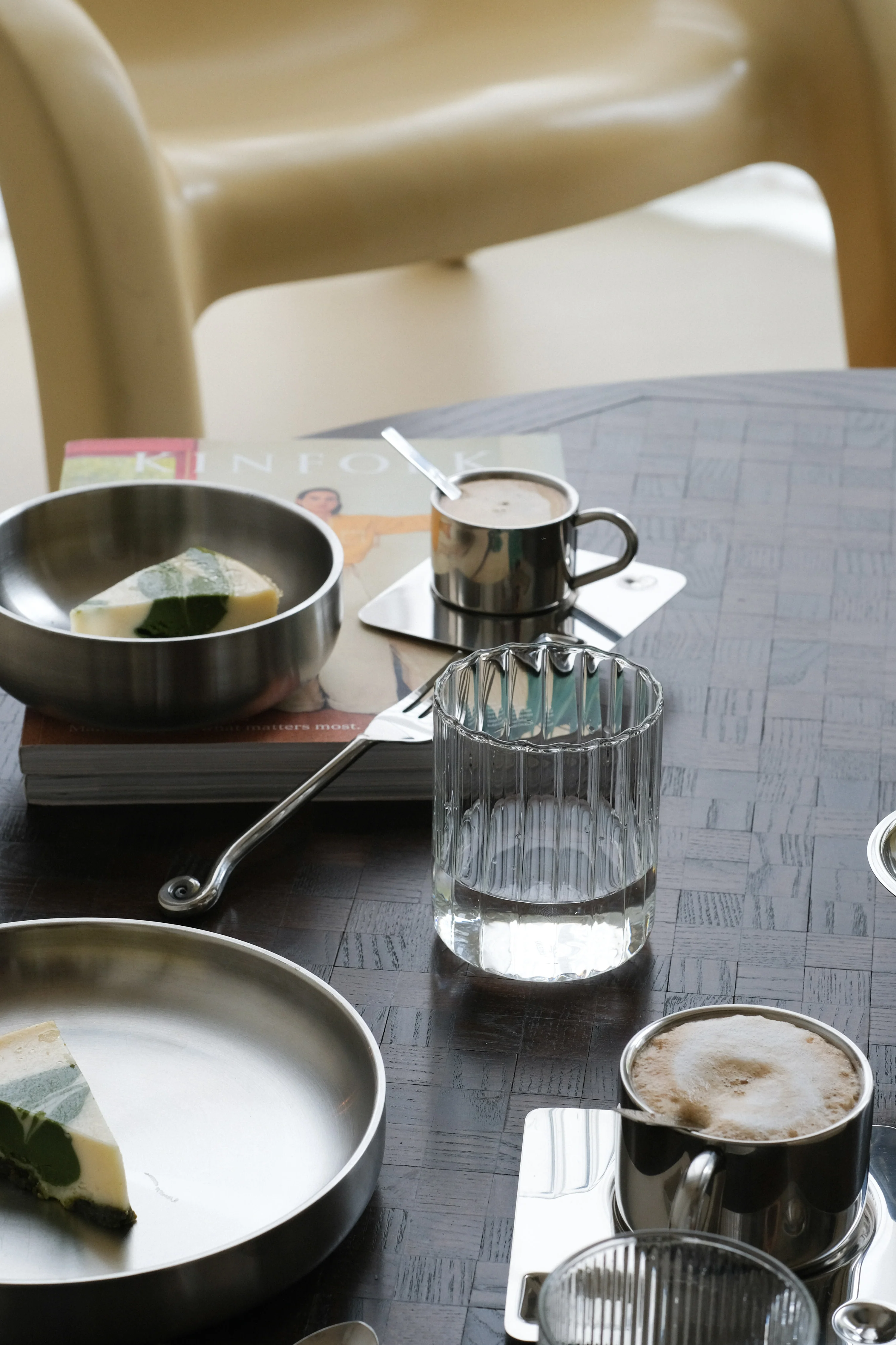 Espresso-Service Shiloh aus Edelstahl, 3er-Set