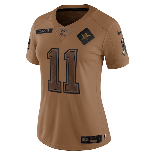 Micah Parsons Dallas Cowboys Nike Women's 2023 Salute To Service Limited Jersey - Brown