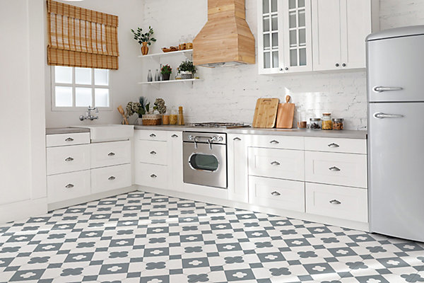 Carreaux vinyle Tulup 30x30 cm Motif en diamant 9 pcs