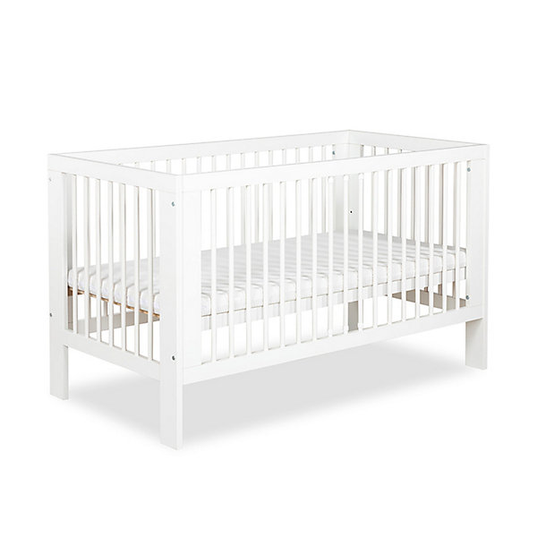 Lit evolutif 70x140 sommier inclus Littlesky by Klups Olivia Blanc