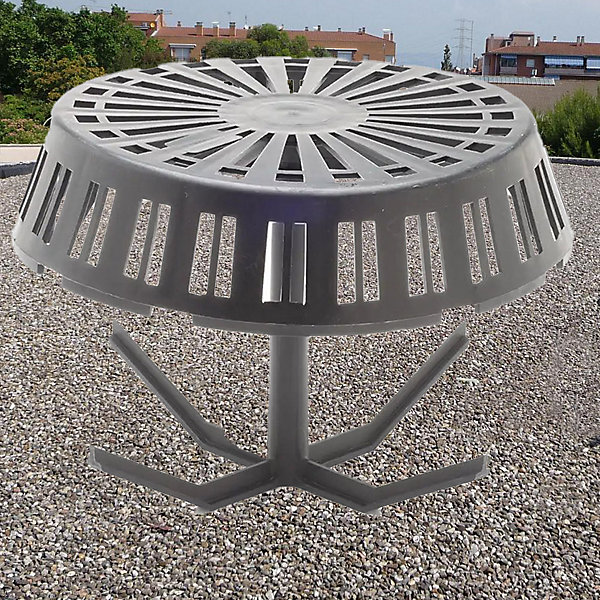 Lot 5 Protection universelle contre gravier Spider pour canalisations anti-colmatage (Diam.: 80-200mm). Empêche l'entrée de saleté