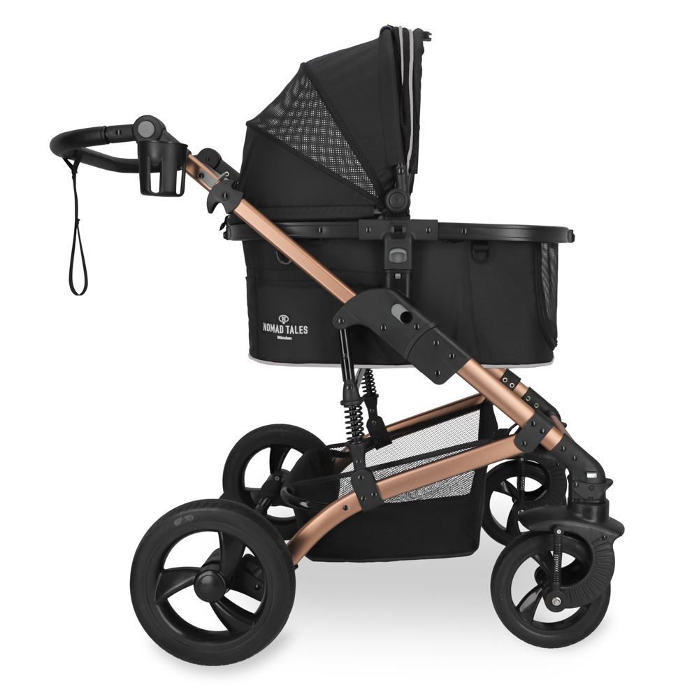 Nomad Tales Calma Pet Stroller - Rose Gold