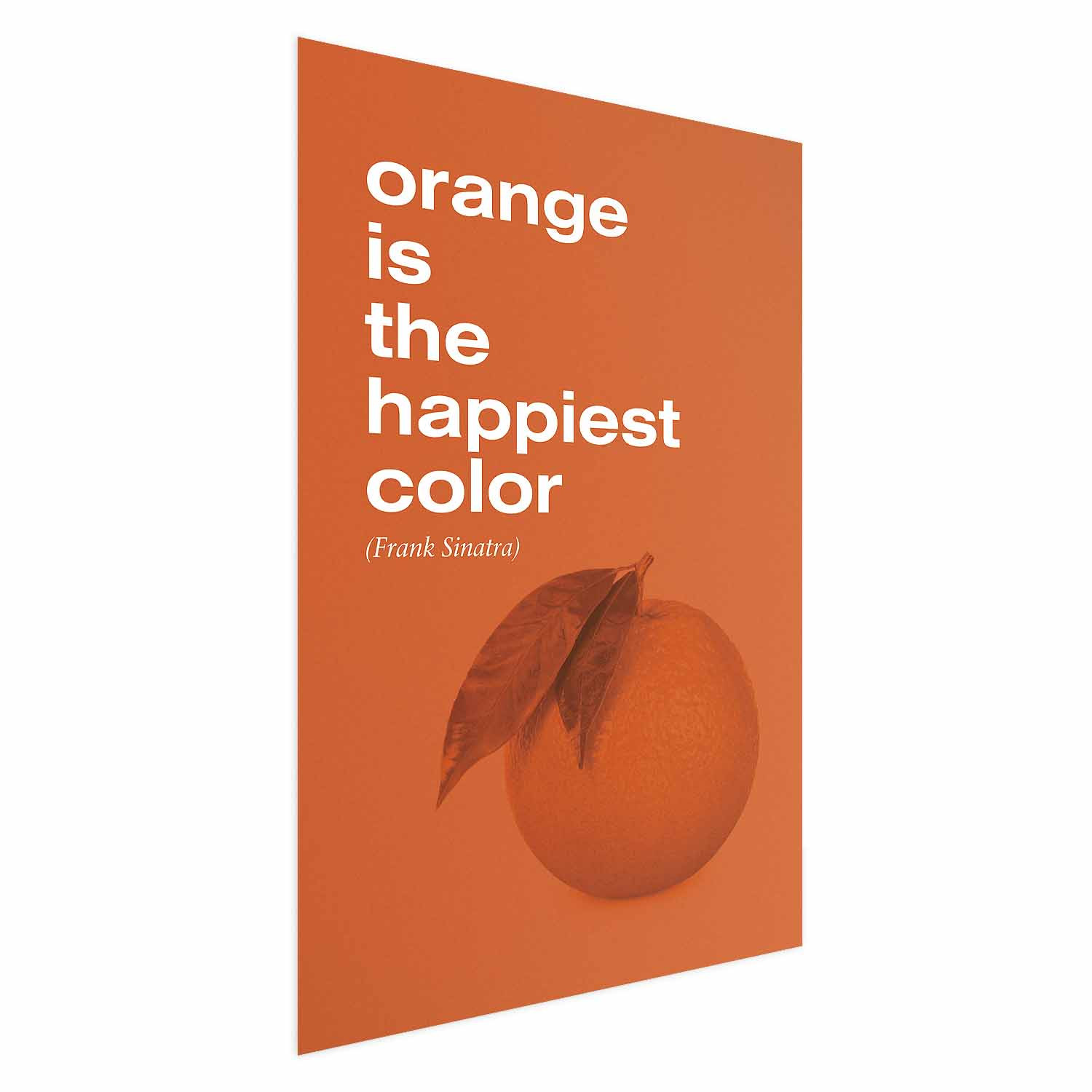 Plakat The Happiest Colour 21x30 cm