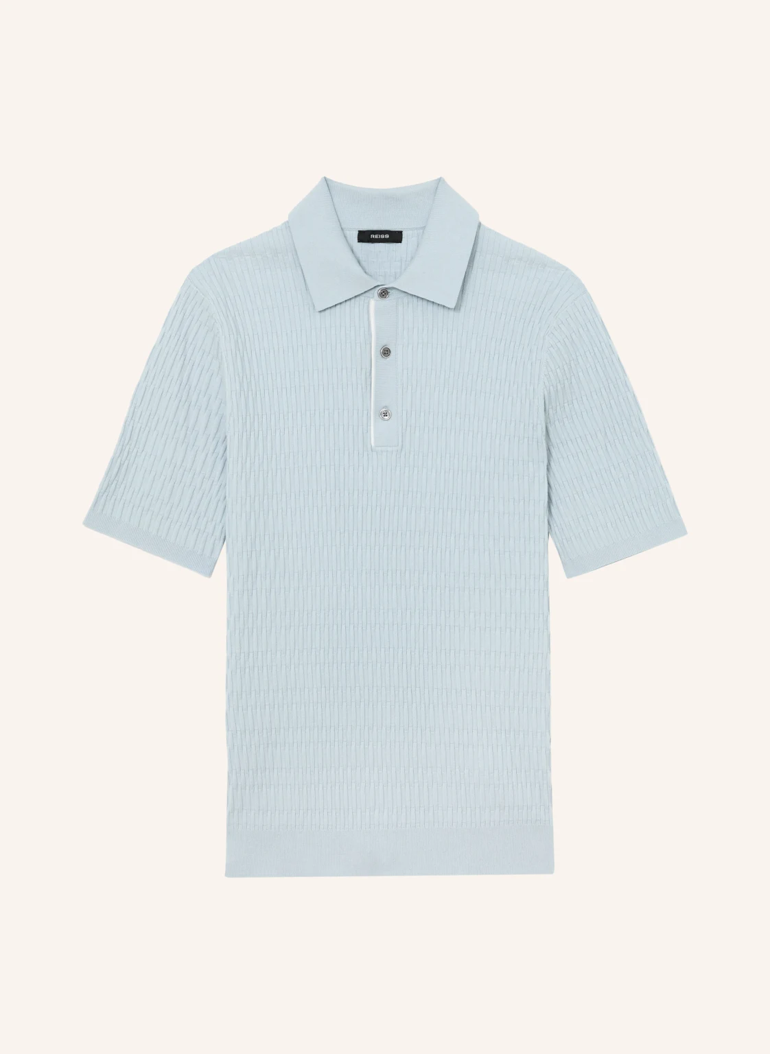 REISS Strick-Poloshirt ERA