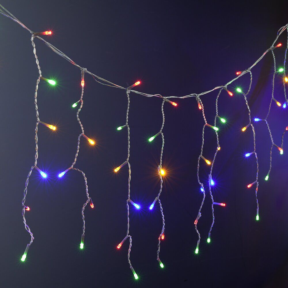 Guirlande de No&euml;l bordure de toit 190LED multicolore L720cm