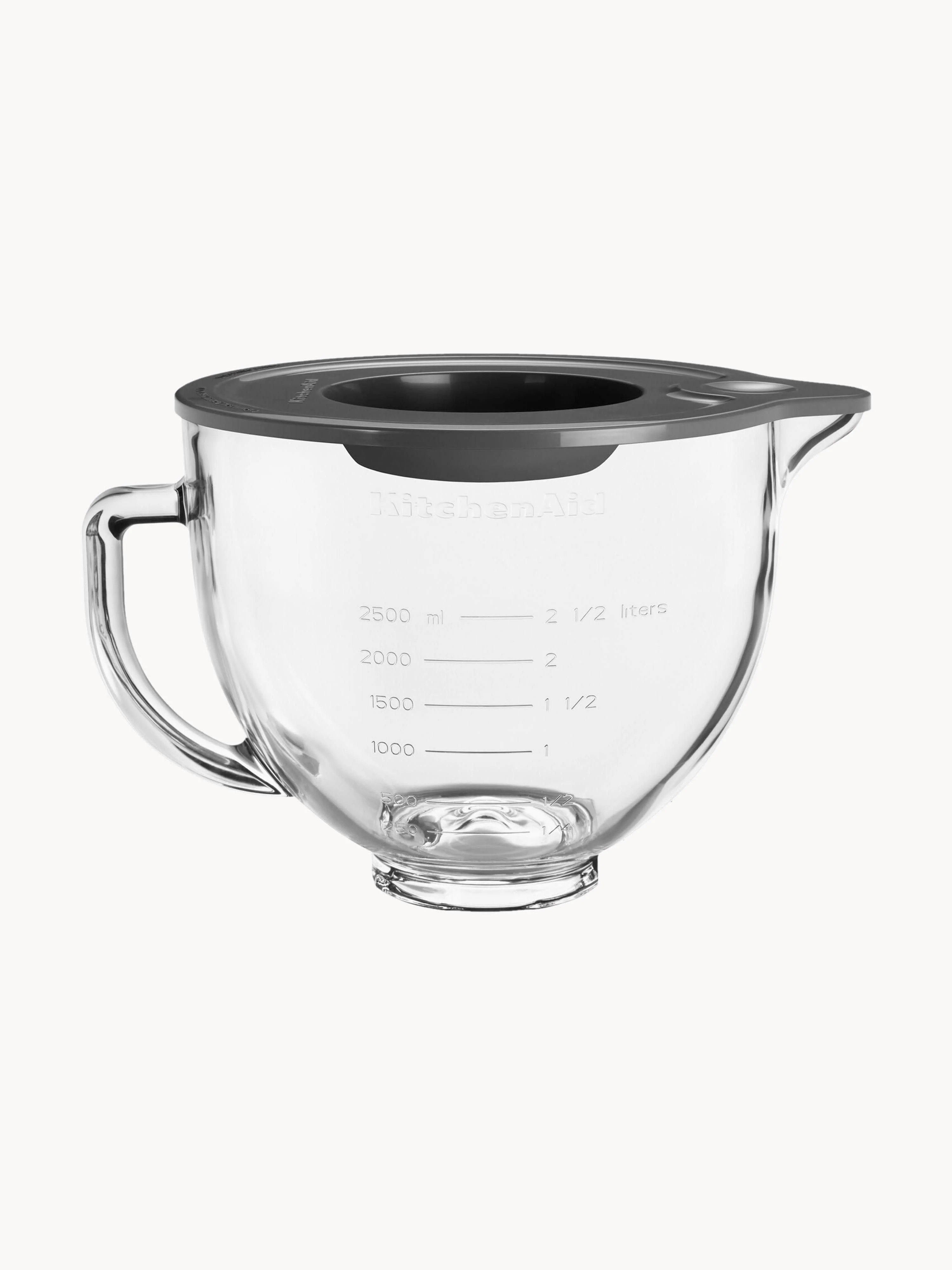 Rührschüssel KitchenAid aus Glas, 4.7 L, 2er-Set