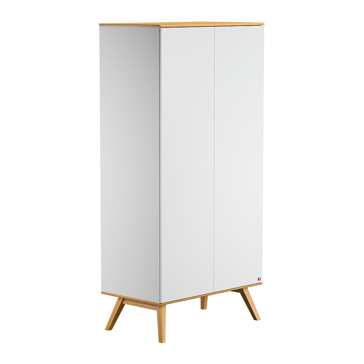 NATURE - Armoire 2 portes blanc