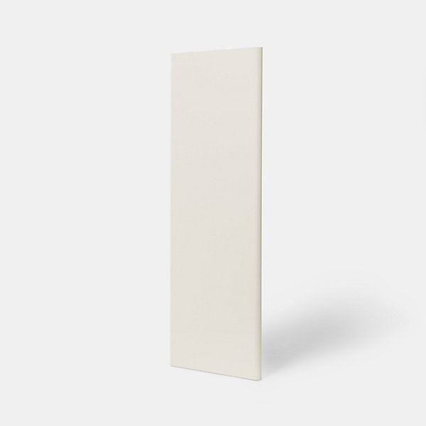 Joue de finition caisson haut Goodhome Stevia Crème H. 96 cm x l. 36 cm x Ep. 18 mm