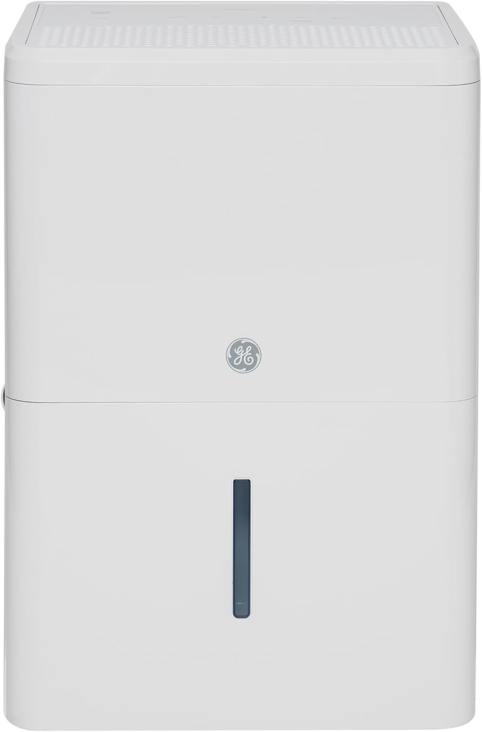 GE Portable Dehumidifier 25 Pint, Perfect for Bedroom, Basement & Garage or Rooms up to 1500 Sq Ft, Ideal for High Humidity Areas, Complete with Empty Bucket Alarm & Clean Filter Alert