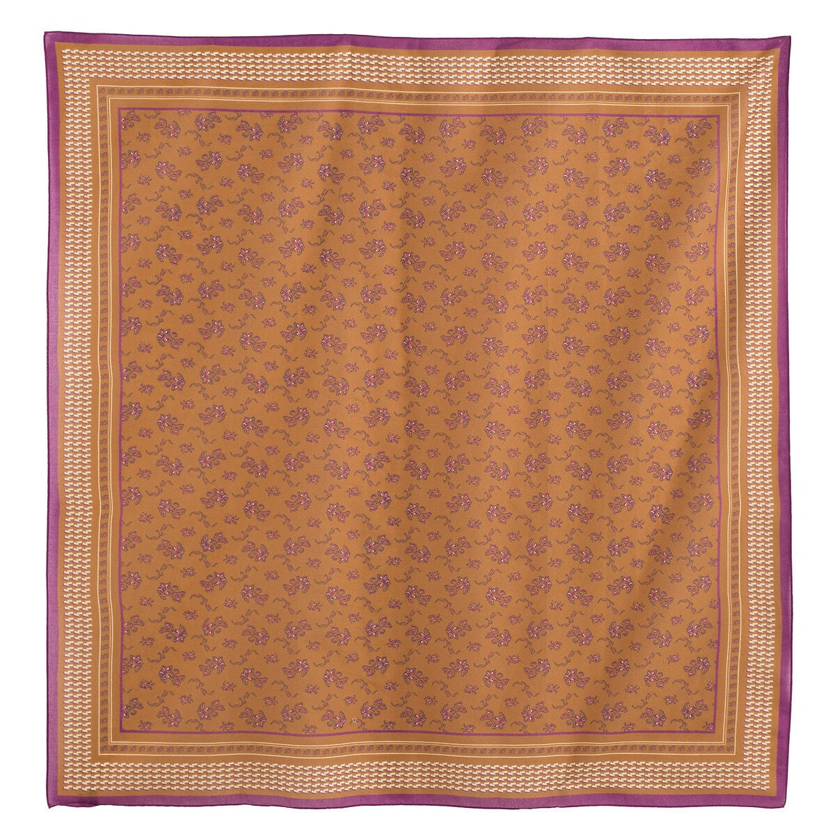 Foulard en voile de coton imprimé
