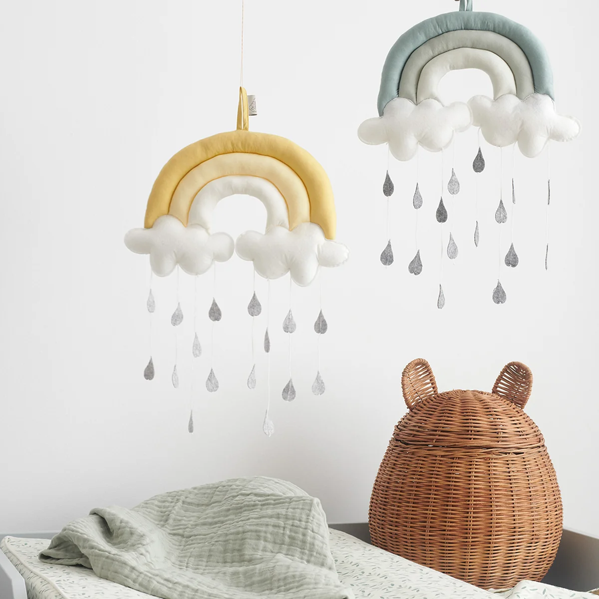 Cam Cam Copenhagen - Regenbogen Mobile, dusty rose