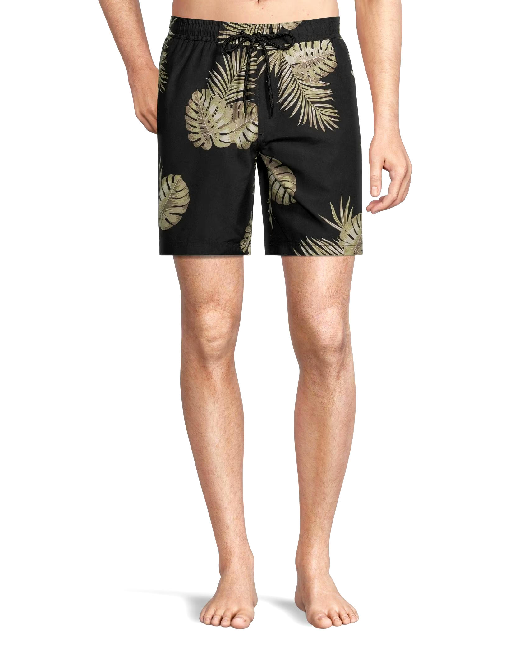 EXP Men's Camo Mid Rise Swim Shorts