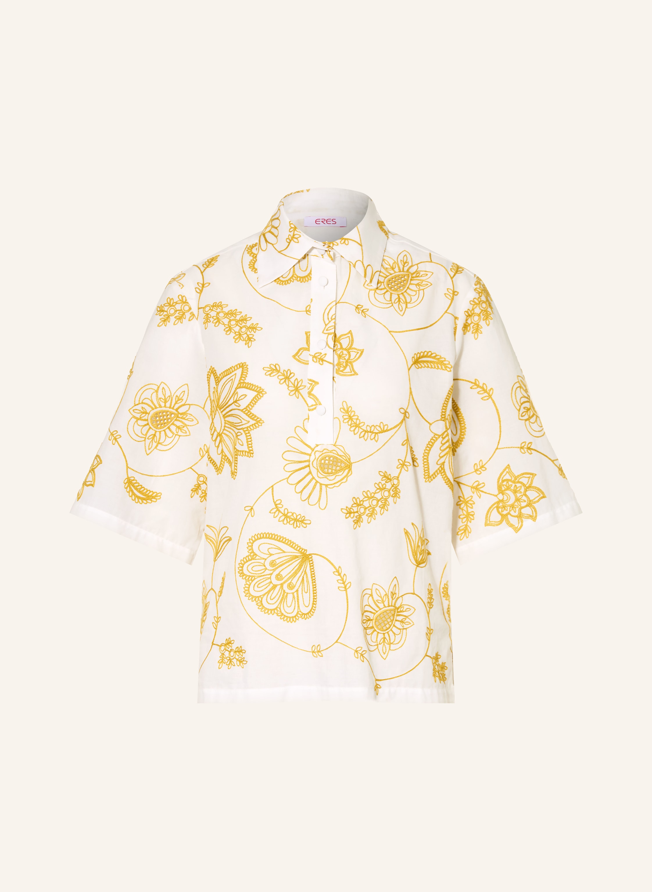 ERES Blusenshirt IZANA mit Lochspitze und 3/4-Arm