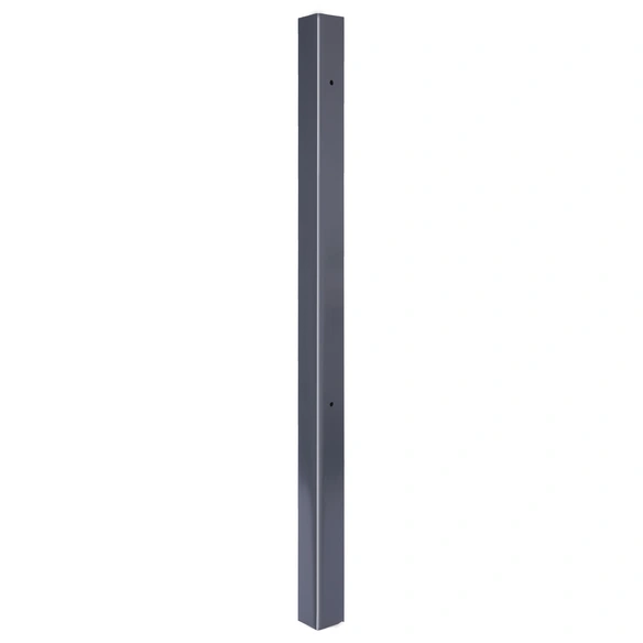 Klobenpfosten, Breite: 8,9 cm, geeignet für Gartentor (zweiflügelig), Aluminium