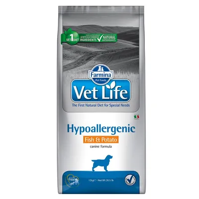 Farmina Vet Life Dog Hypoallergenic with fish & potato