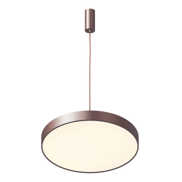 Lampa wisząca Orbital kawowy piaskowana-biała LED 1x30W 3000K 1800lm Italux