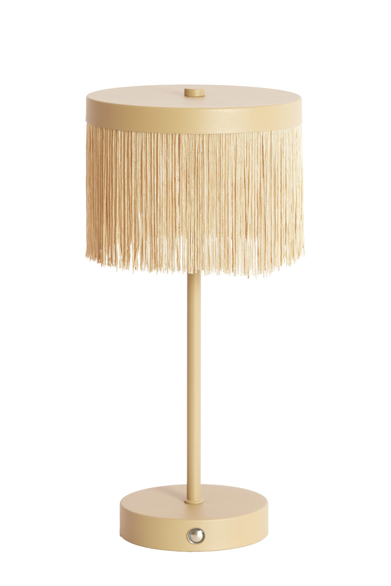 Light & Living tafellamp DINY - bruin - Ø17x35cm