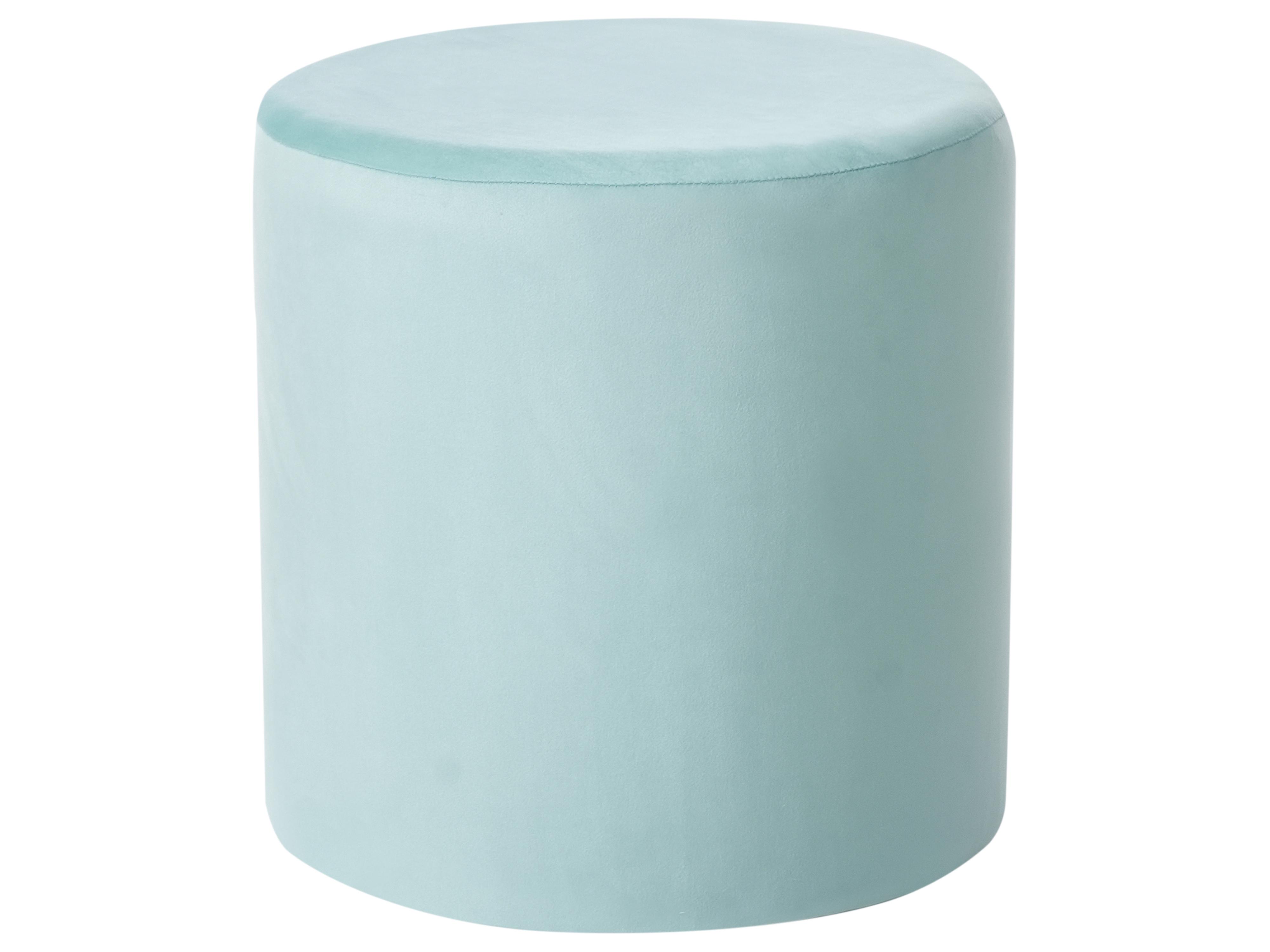 Pouffe LOVETT Velvet Mint Green