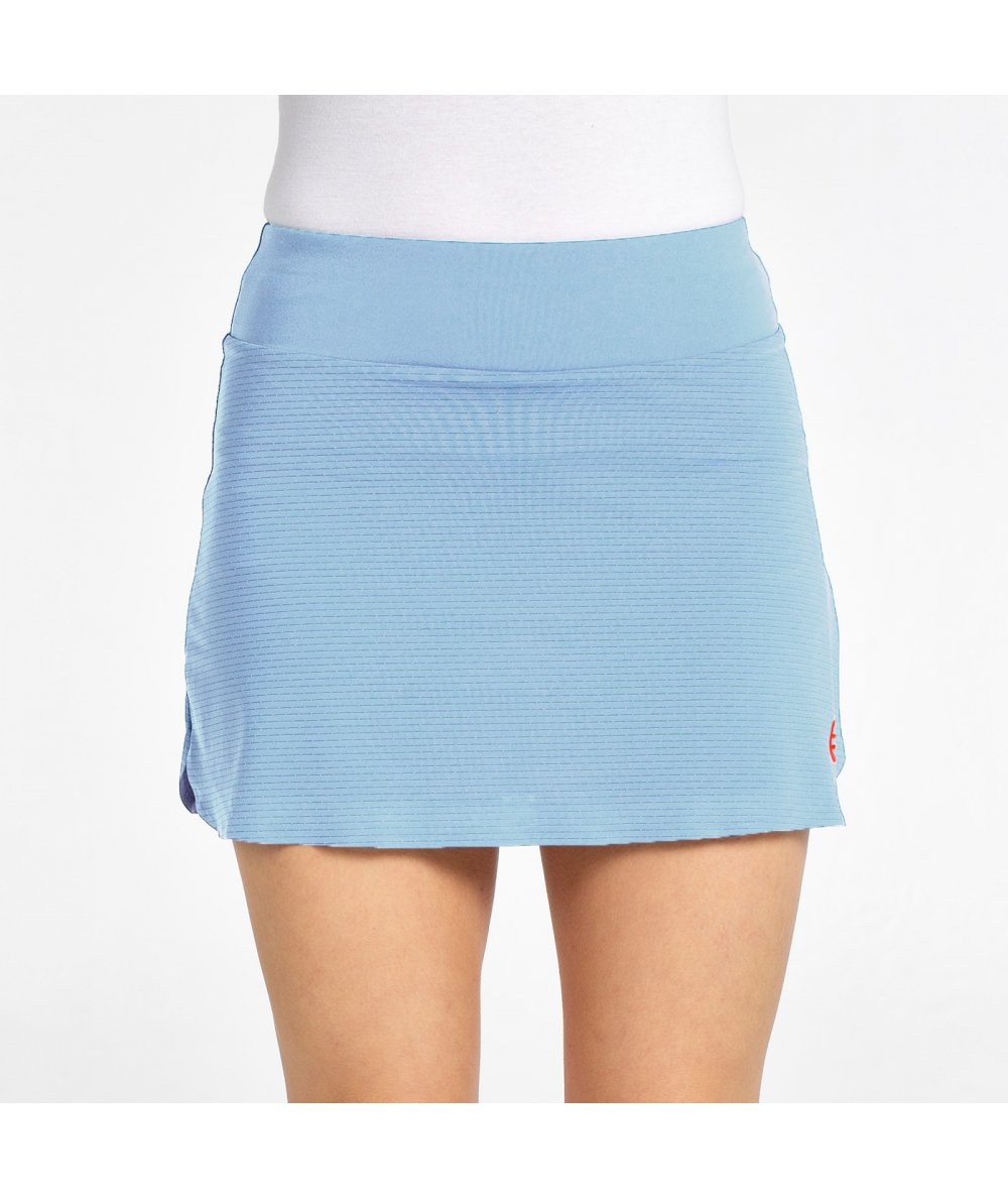 FALDA BULLPADEL BROZAS AZUL CELESTE