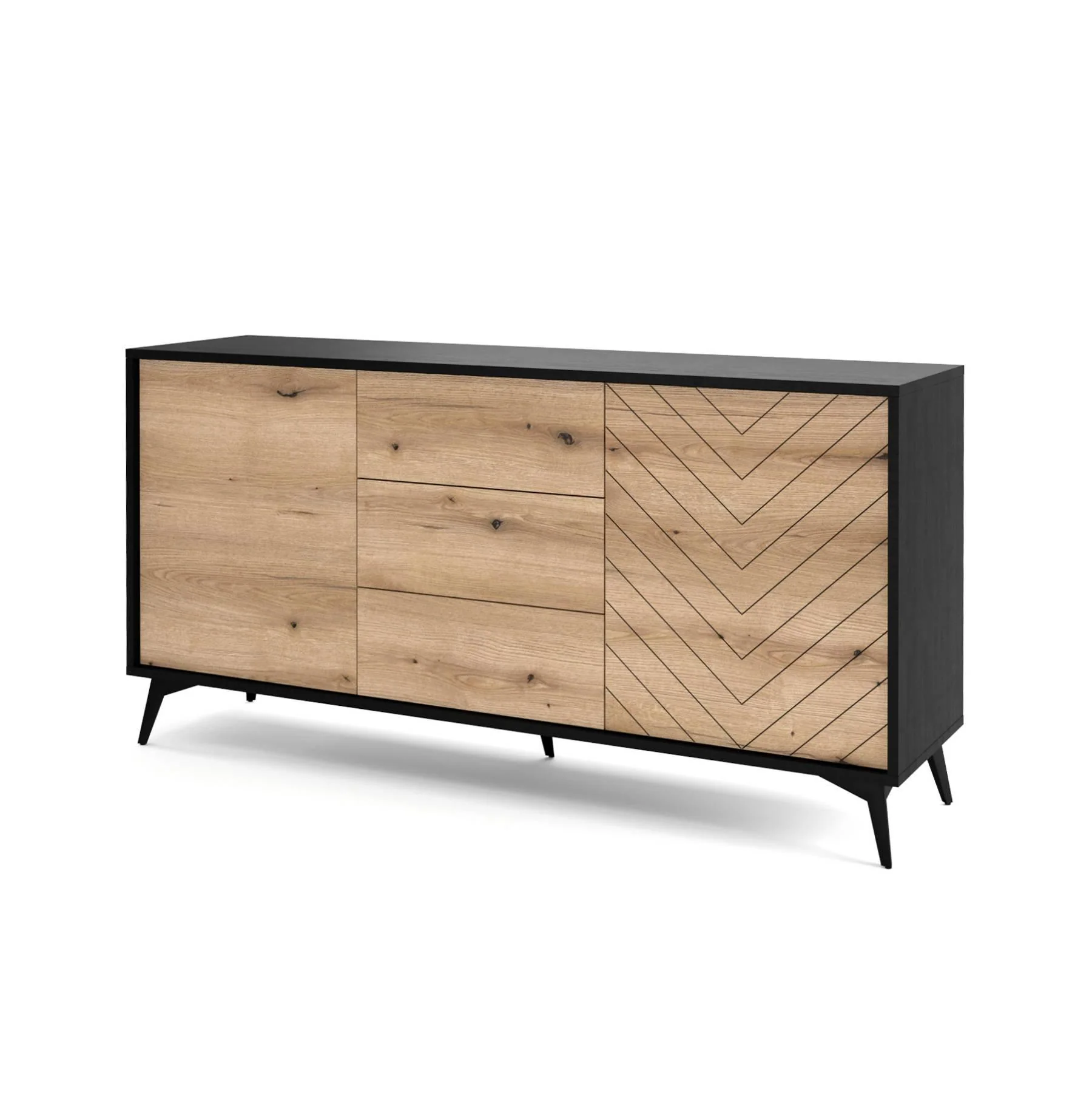 Dressoir Renée 3 lades 2 deurs