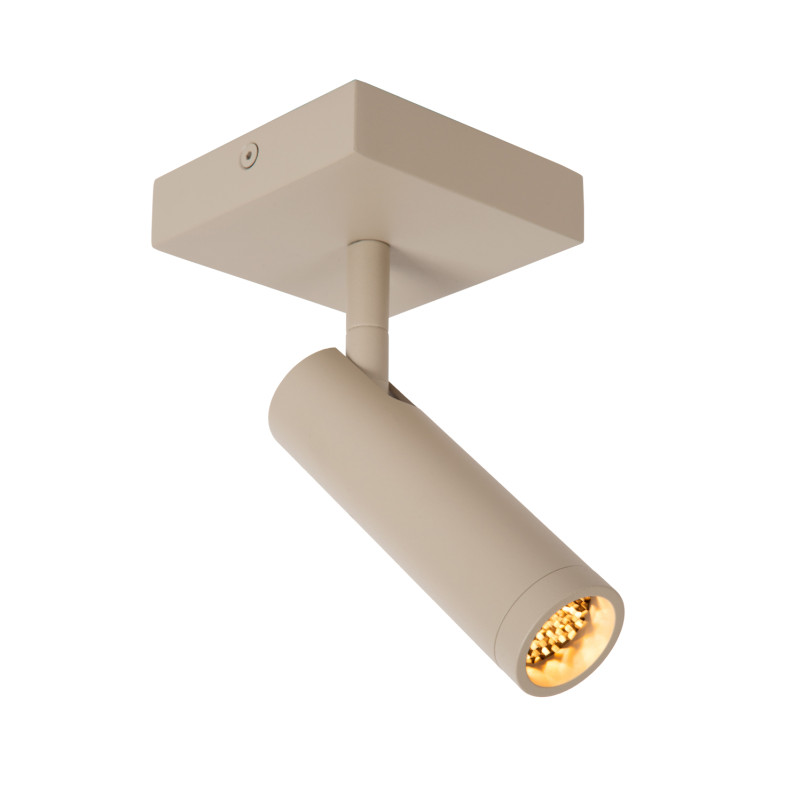 Spot Grado taupe GU10 40 W LUCIDE