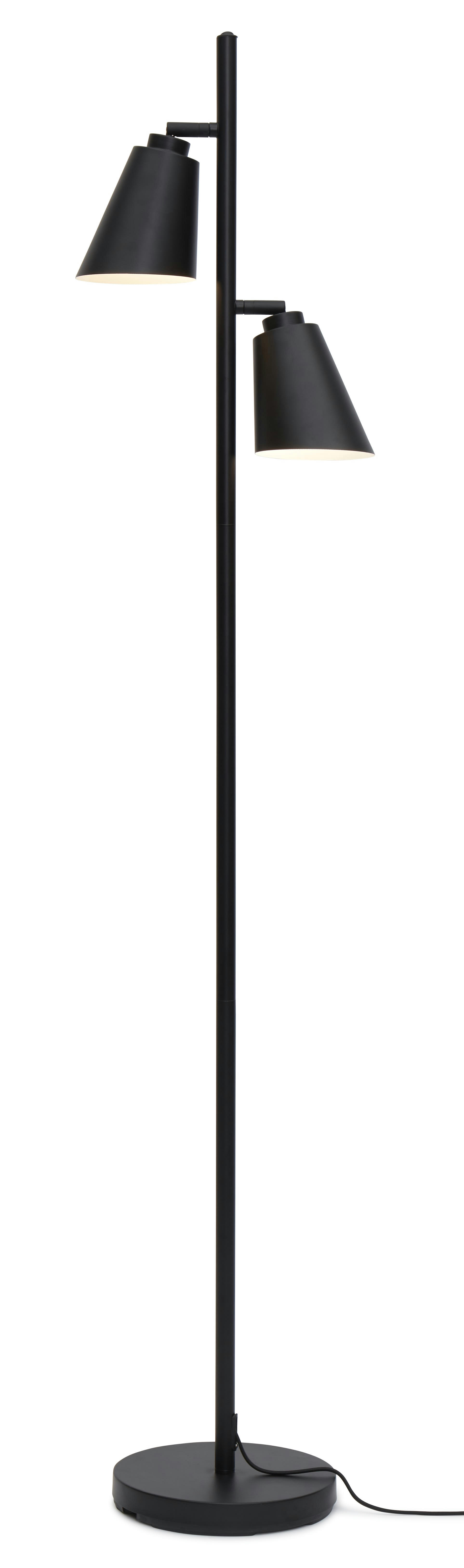 BREMEN - Lampadaire en fer  noir, h. 162cm