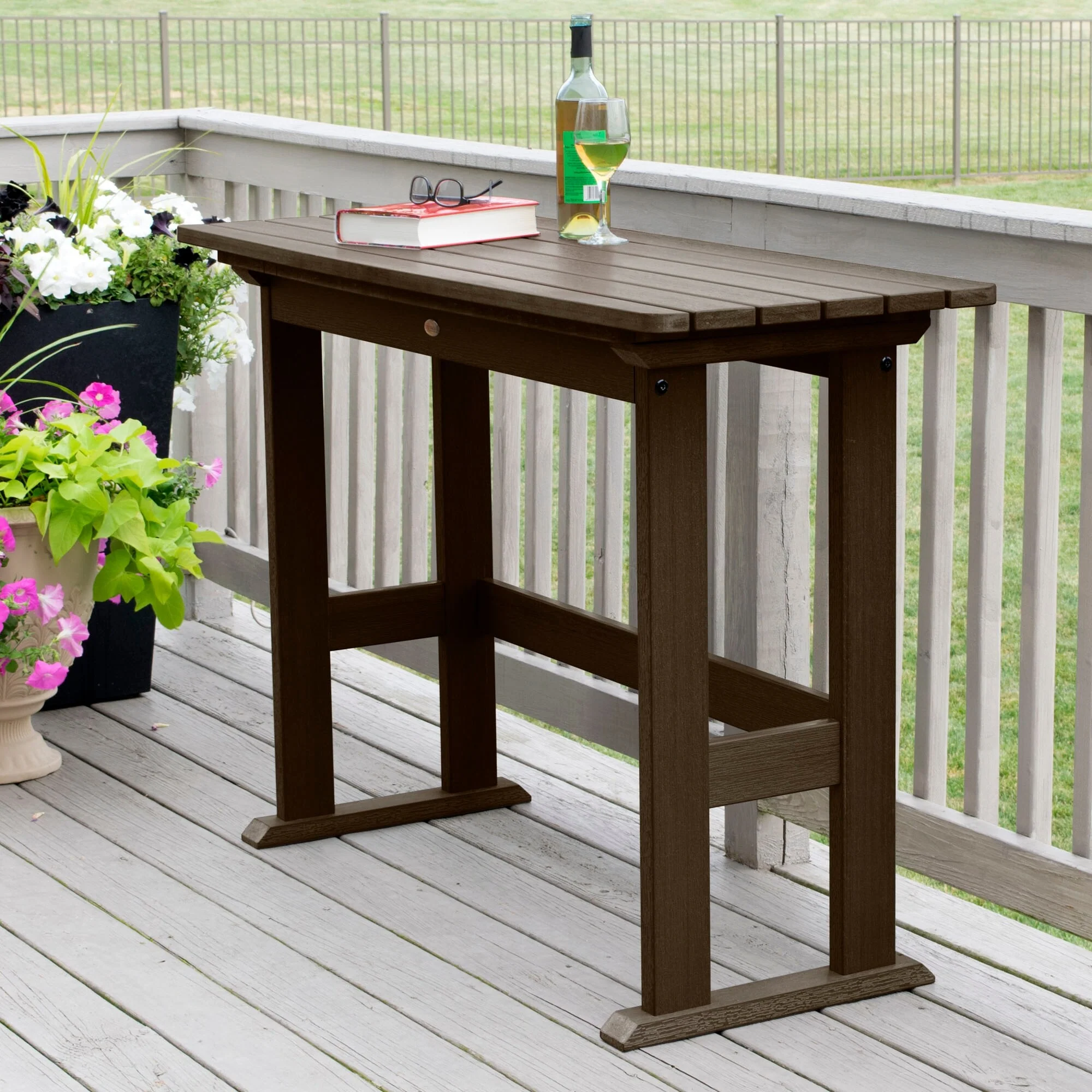 Lehigh Eco-friendly Balcony Table - Counter-height