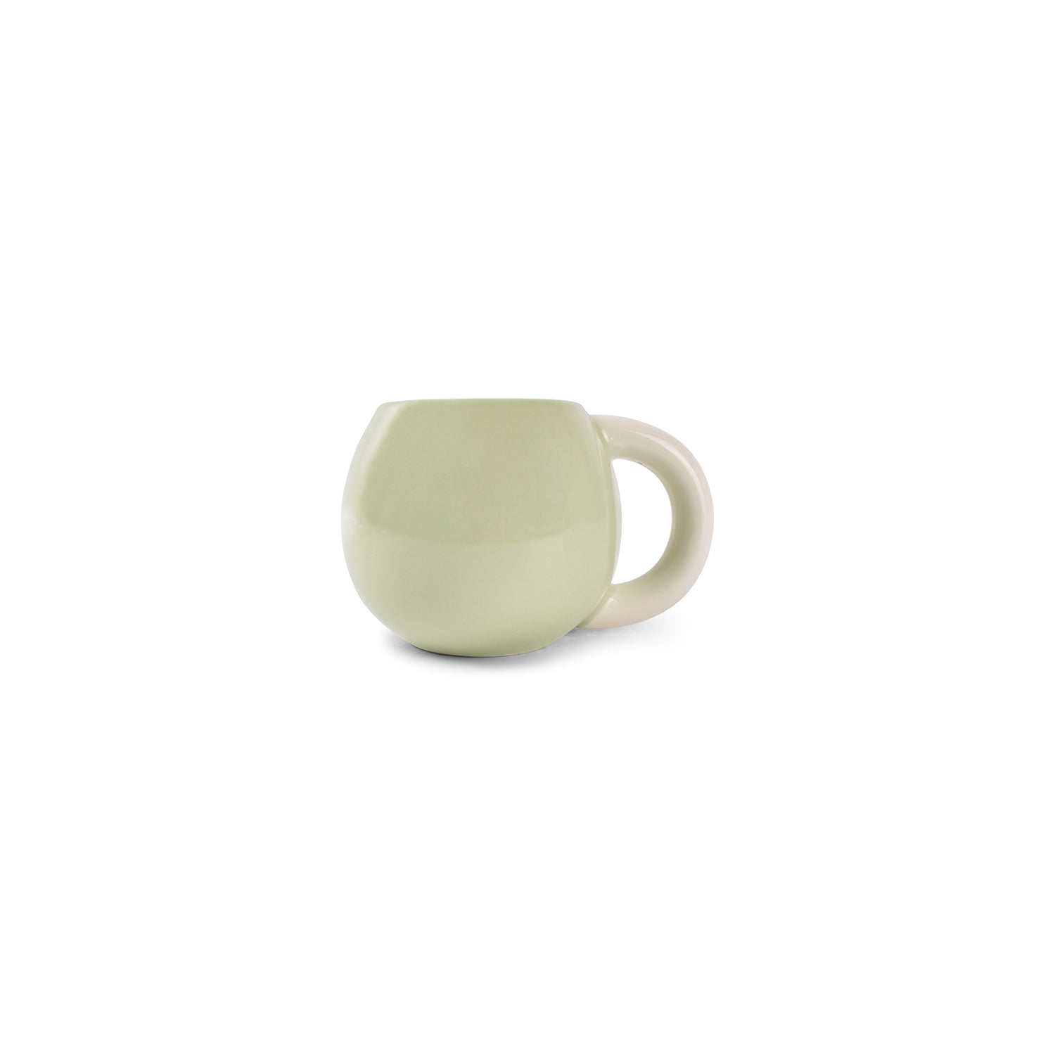 Ona - Beker 33cl rond groen Lola