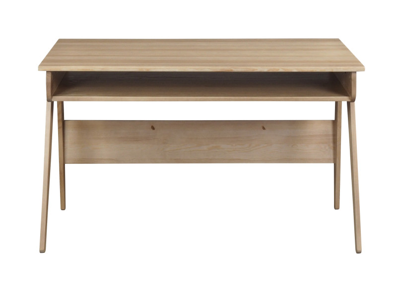 Biurko drewniane SCANDINAVIAN WOOD, kolor dębowy