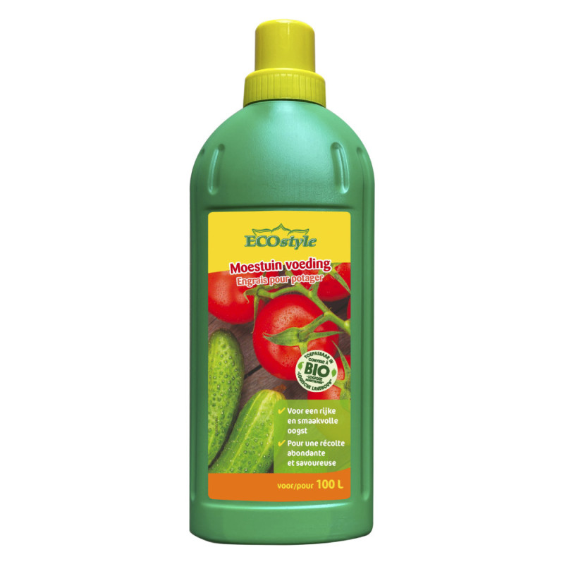Engrais liquide pour potager 1 L ECOSTYLE